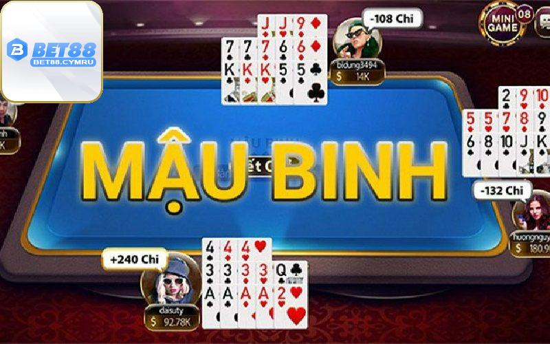 Tổng quan game bài Mậu Binh